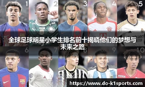 全球足球明星小学生排名前十揭晓他们的梦想与未来之路